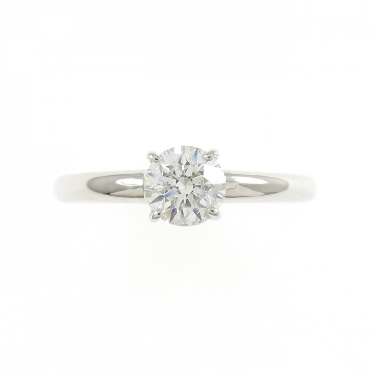 PT 900 ダイヤモンド リング 0.534 CT E SI 2 VG