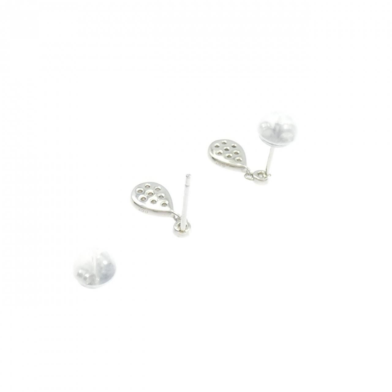  PT 900 ダイヤモンド ピアス 0.14 CT イヤリング アクセサリー