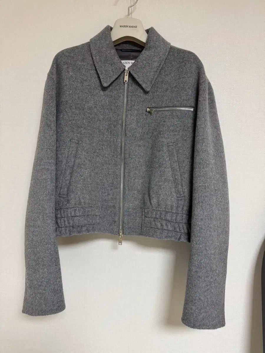 メゾンマレ ハンドメイド ブルゾン グレー