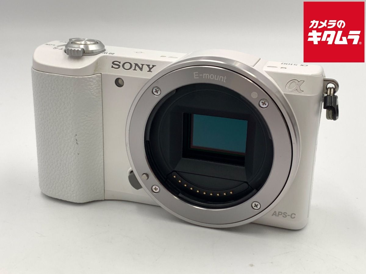 品 ソニー α5100 ボディ ホワイト ILCE-5100