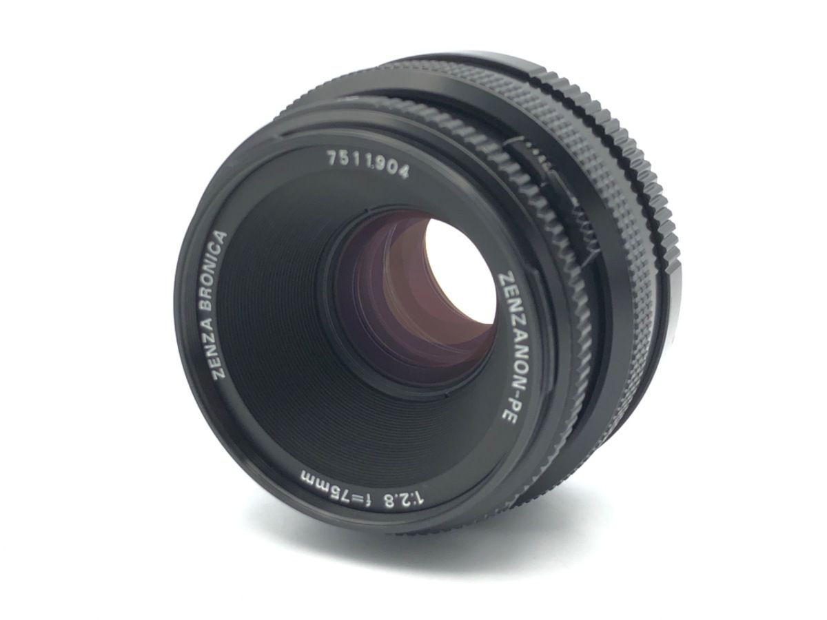 並品 ブロニカ BRONICA ゼンザノンPE 75 2.8 ETR ANARI_COM_TR
