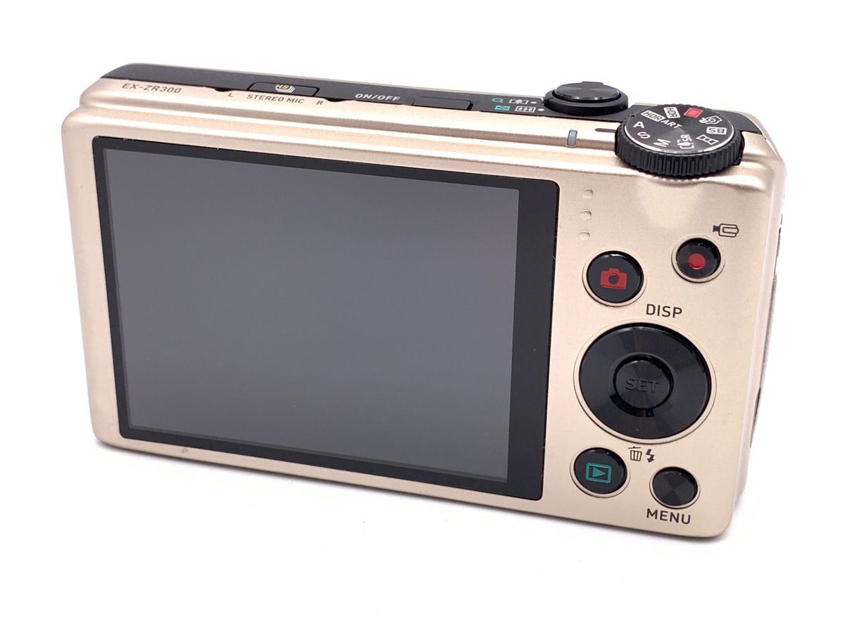 並品 カシオ EXILIM EX-ZR300GD ゴールド