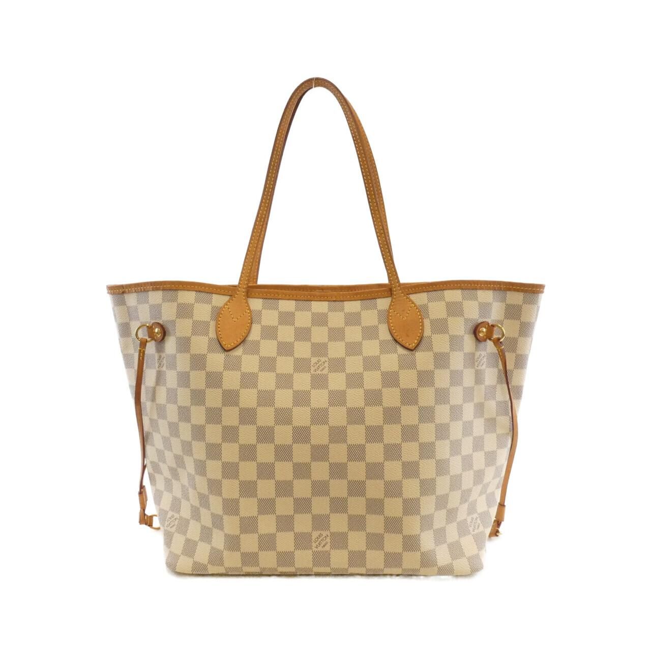 ルイヴィトン ダミエ アズール ネヴァーフル MM N41605 バッグ