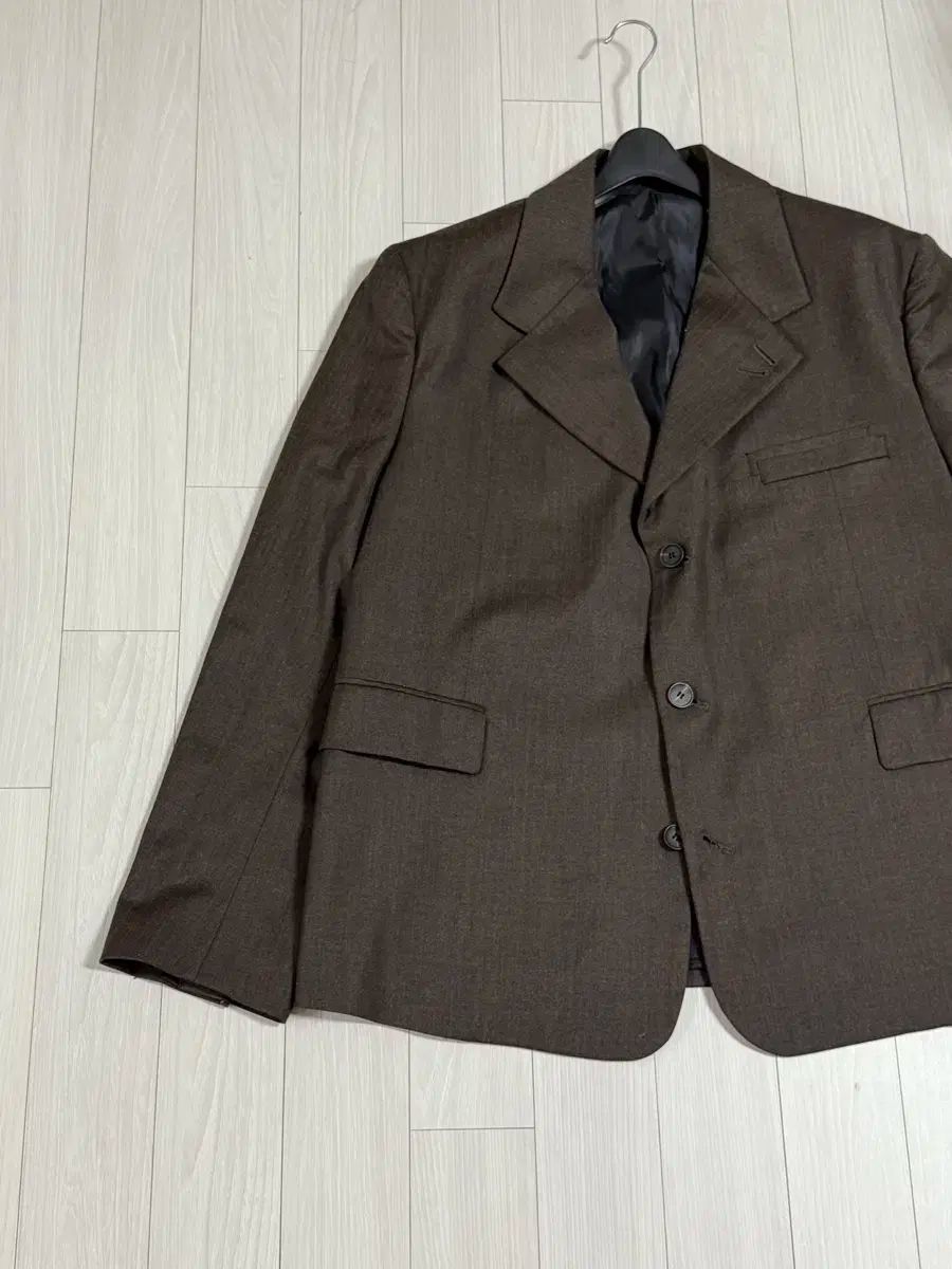 L STU ブレーザー ジャケット ブラウン