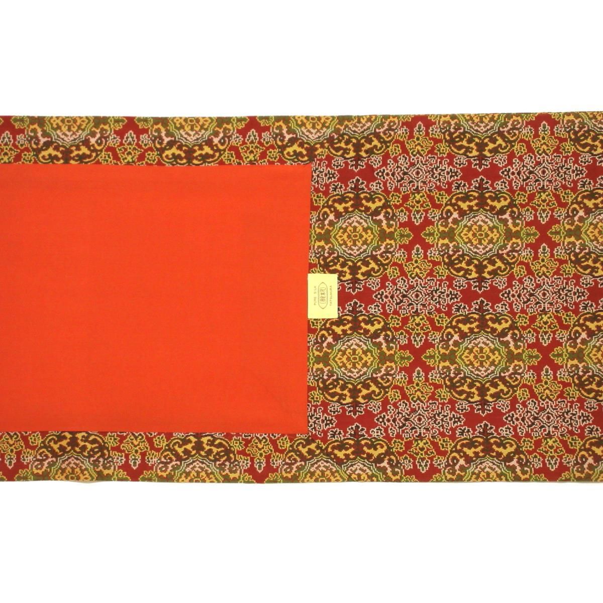 軾天平唐花文錦 龍村美術織物