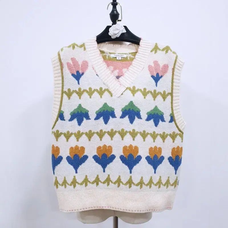 サースデーアイランド 22 fw ニット ベスト