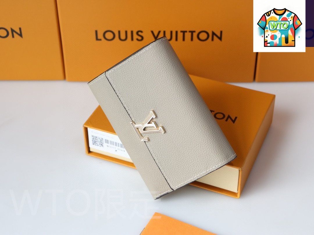 WTO通販 Louis Vuitton ルイヴィトン クラシックウォレット ライチ柄頭層牛皮で触感に優れる-WTO輸入-KWE 18