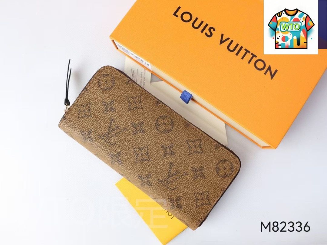 今日 Louis Vuitton ルイ ヴィトン ポルトフォイユ クレマンス 精緻優雅なデザイン モノグラムリバース帆布を採用