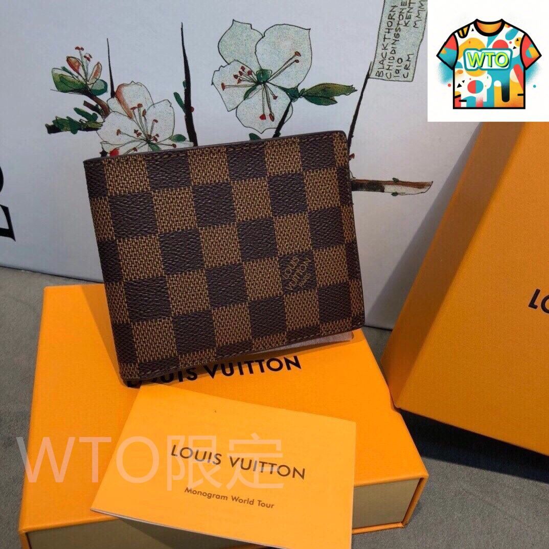  今日 Louis Vuitton ルイ ヴィトン クラシック短款二つ折り クラシックデザイン ファスナーで安全性に優れる 財布 キッズファッション小物