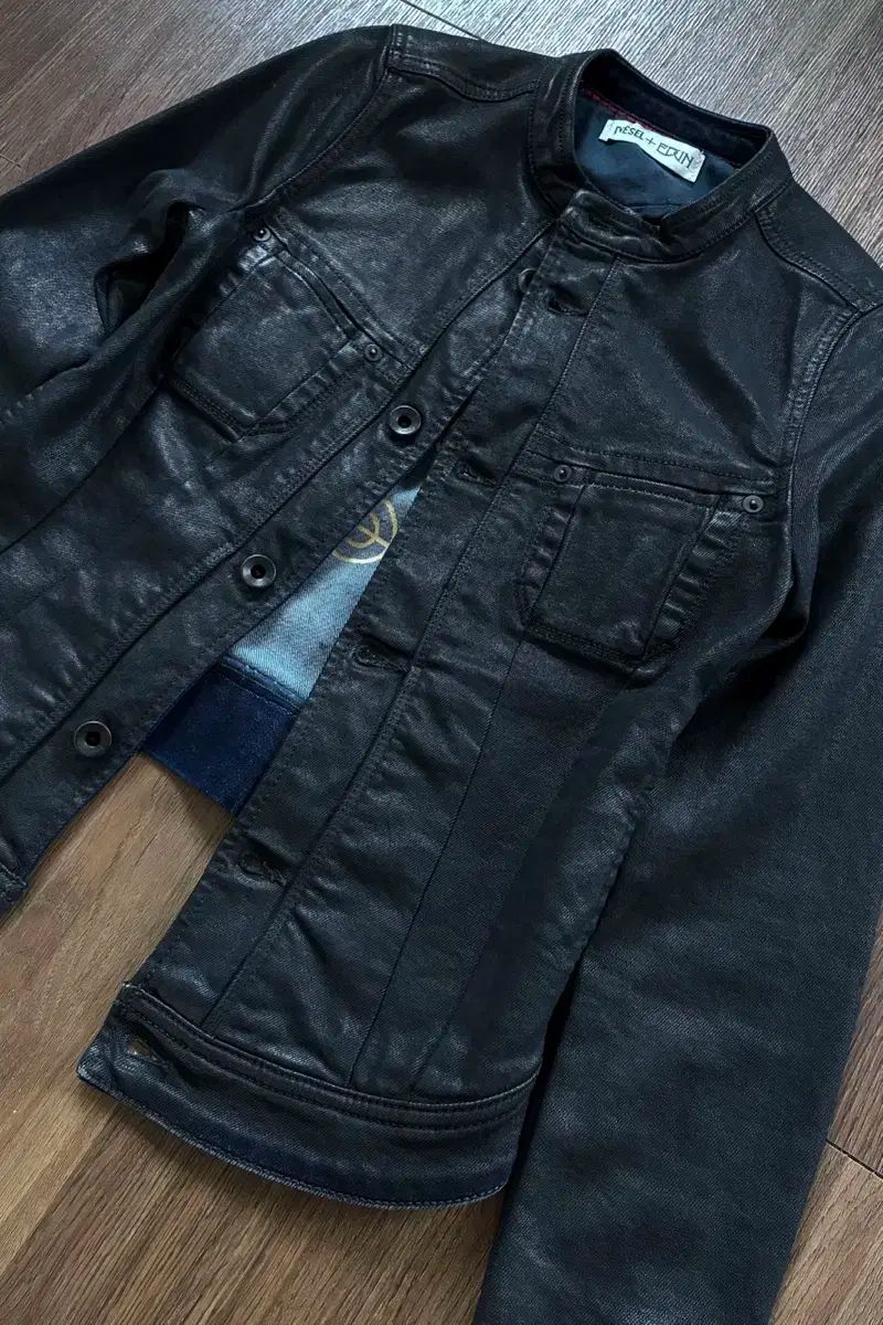 DIESEL X EDWIN ディーゼル EDWIN エドウイン コーティングデニム ブラック ジャケット