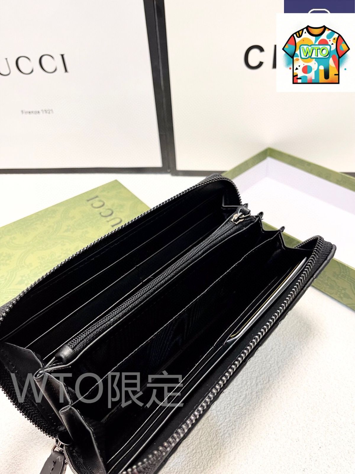 クラシックモッズ牛皮財布 モッズ牛皮を使用