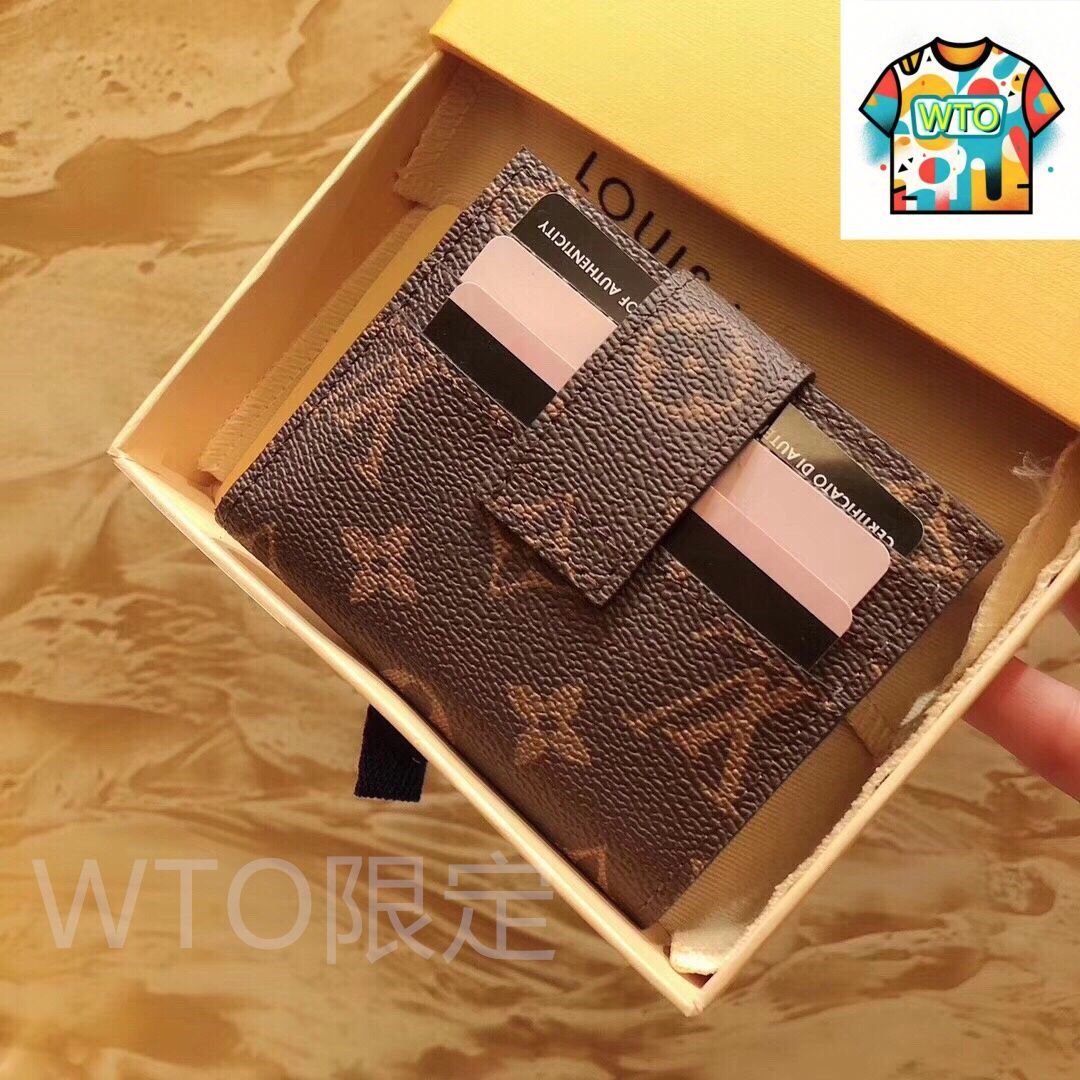  今日 Louis Vuitton ルイ ヴィトン カードケース カードと財布両用 ポケットを備える 財布 キッズファッション小物