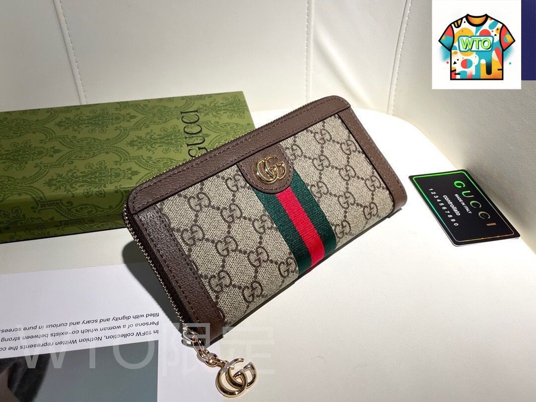 今日 Gucci グッチ ショート財布 表裏頭層小牛皮使用で超薄設計で携帯しやすい-WTO輸入2