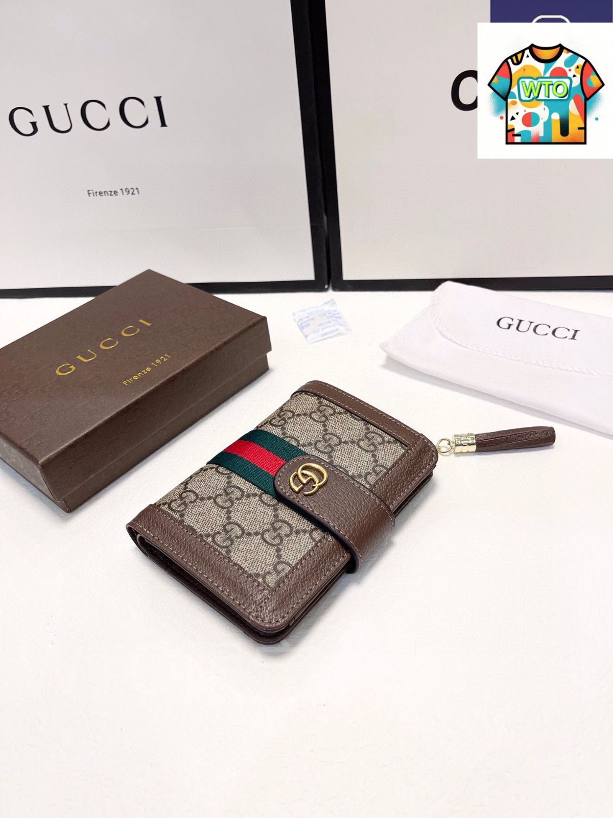 WTO通販 Gucci グッチ クラシック三つ折りシリーズ 輸入PVC 牛皮素材で質感に優れ実用的でファッショナブル WTO輸入 SJP 74 成長対応 レースデザイン
