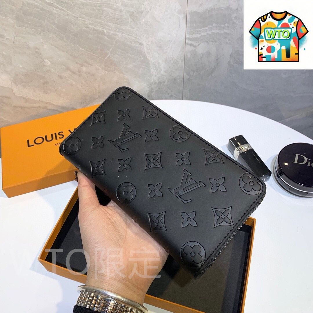 今日 Louis Vuitton ルイ ヴィトン メンズハンドポーチ 原版頭層磨砂牛皮使用で充実した収納力を備える-WTO輸入2