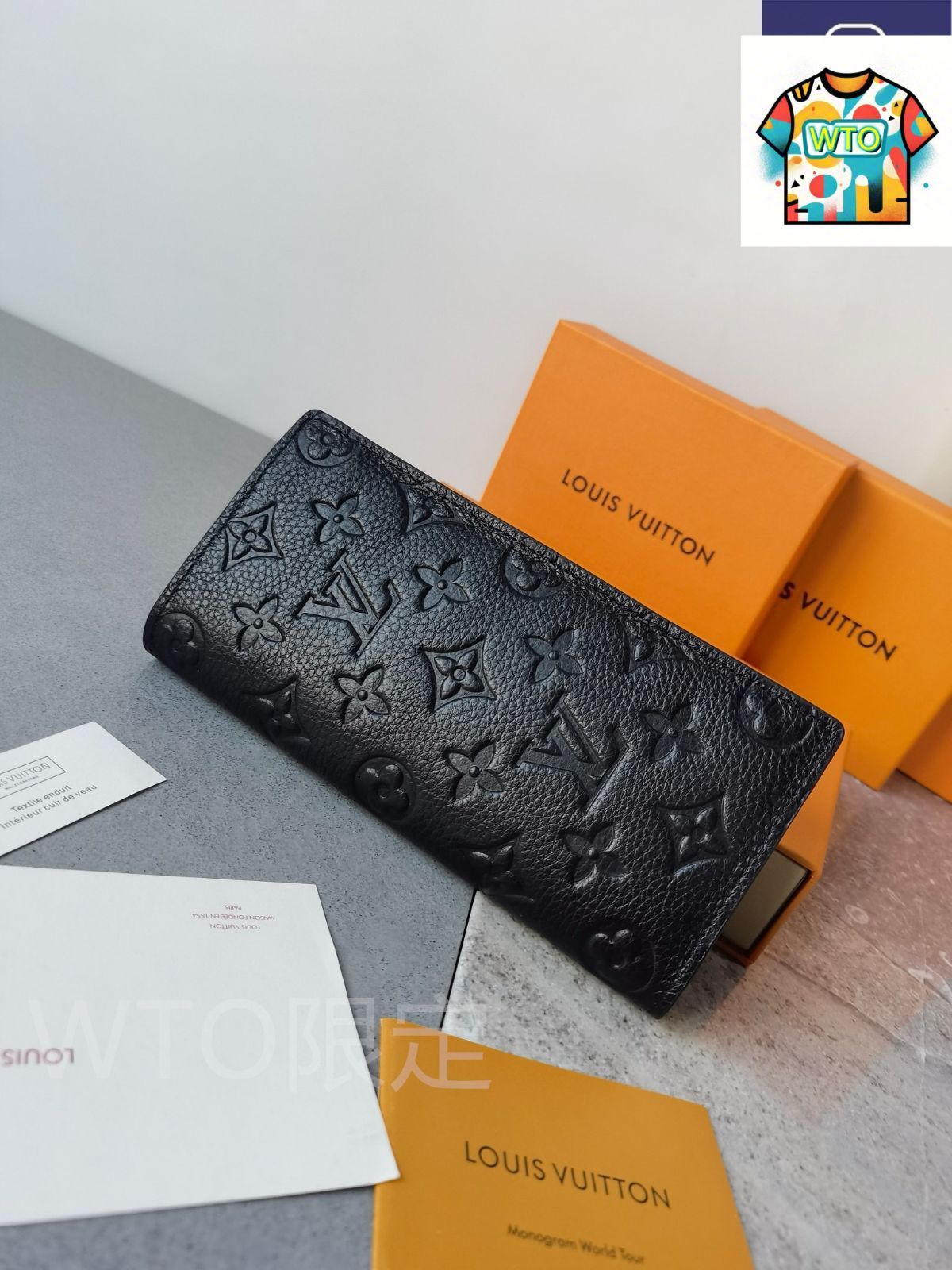 今日 Louis Vuitton ルイ ヴィトン ジッピーヴァーティカル モノグラム 印レザー ジッパー開閉で収納保護-WTO輸入2