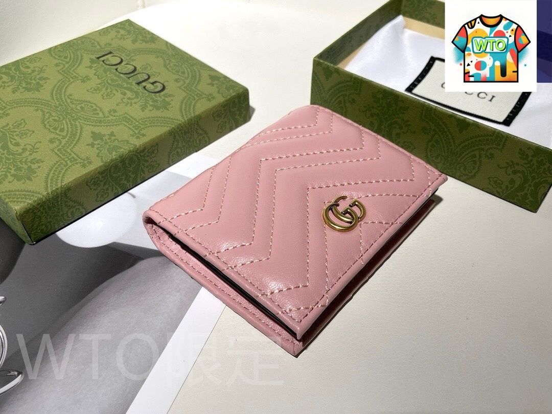 今日 Gucci グッチ カードケースシリーズ 輸入頭層の羊皮を使用 WTO輸入2