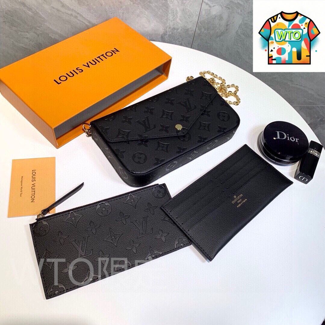 今日 Louis Vuitton ルイ ヴィトン ポシェット フェリシーシリーズ モノグラムエンプラントレザー製で な携帯性を備える-WTO輸入2