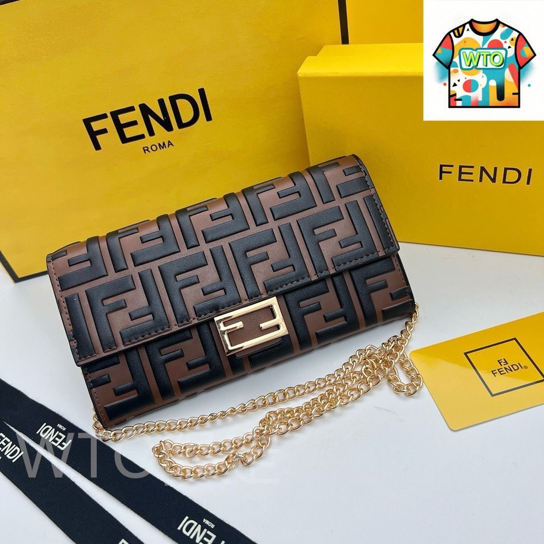今日 Fendi フェンディ クラシック財布シリーズ 輸入レザー使用で仕上がりとエッジ処理が精巧-WTO輸入2