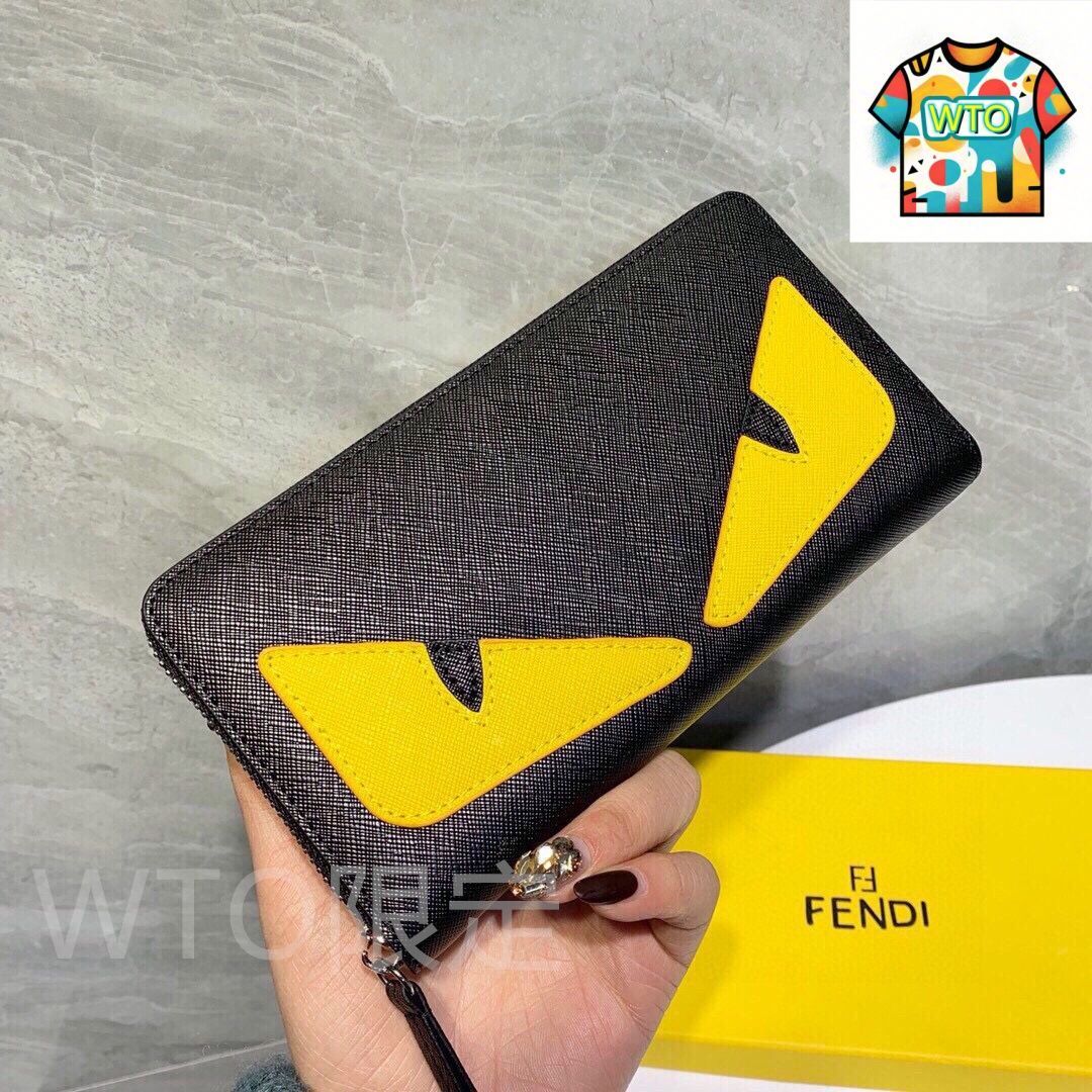 今日 Fendi フェンディ メンズハンドポーチ 原版頭層牛皮使用で充実した収納力と な手触りを備える-WTO輸入2 送料無料 財布 