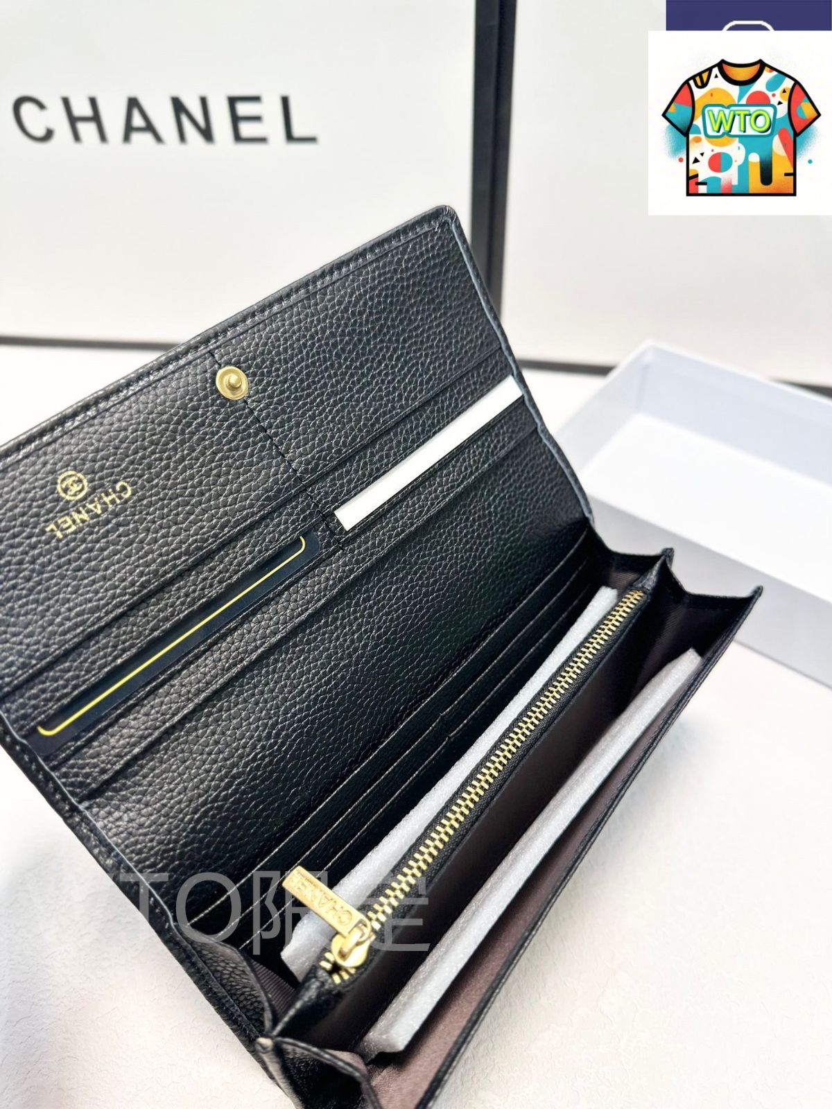  今日 Chanel シャネル クラシック二つ折りウォレットシリーズ 精巧な仕上げに優れる 財布 キッズファッション小物