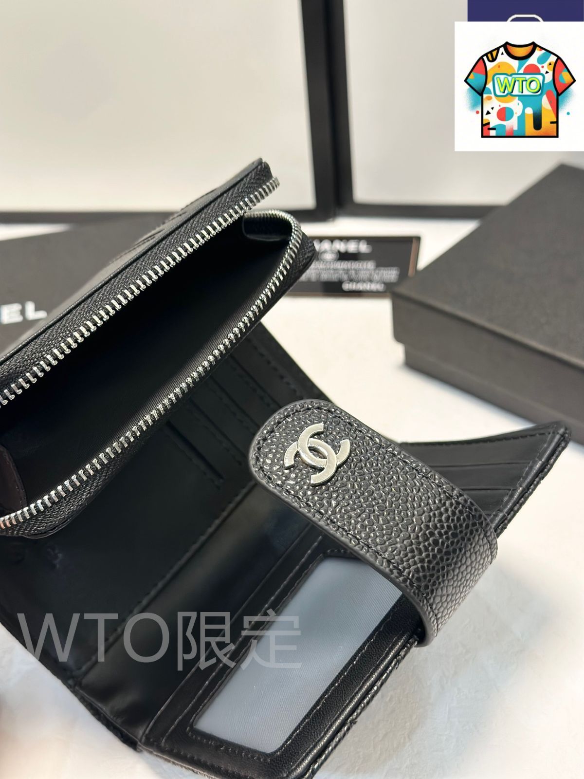 シャネル ショート財布