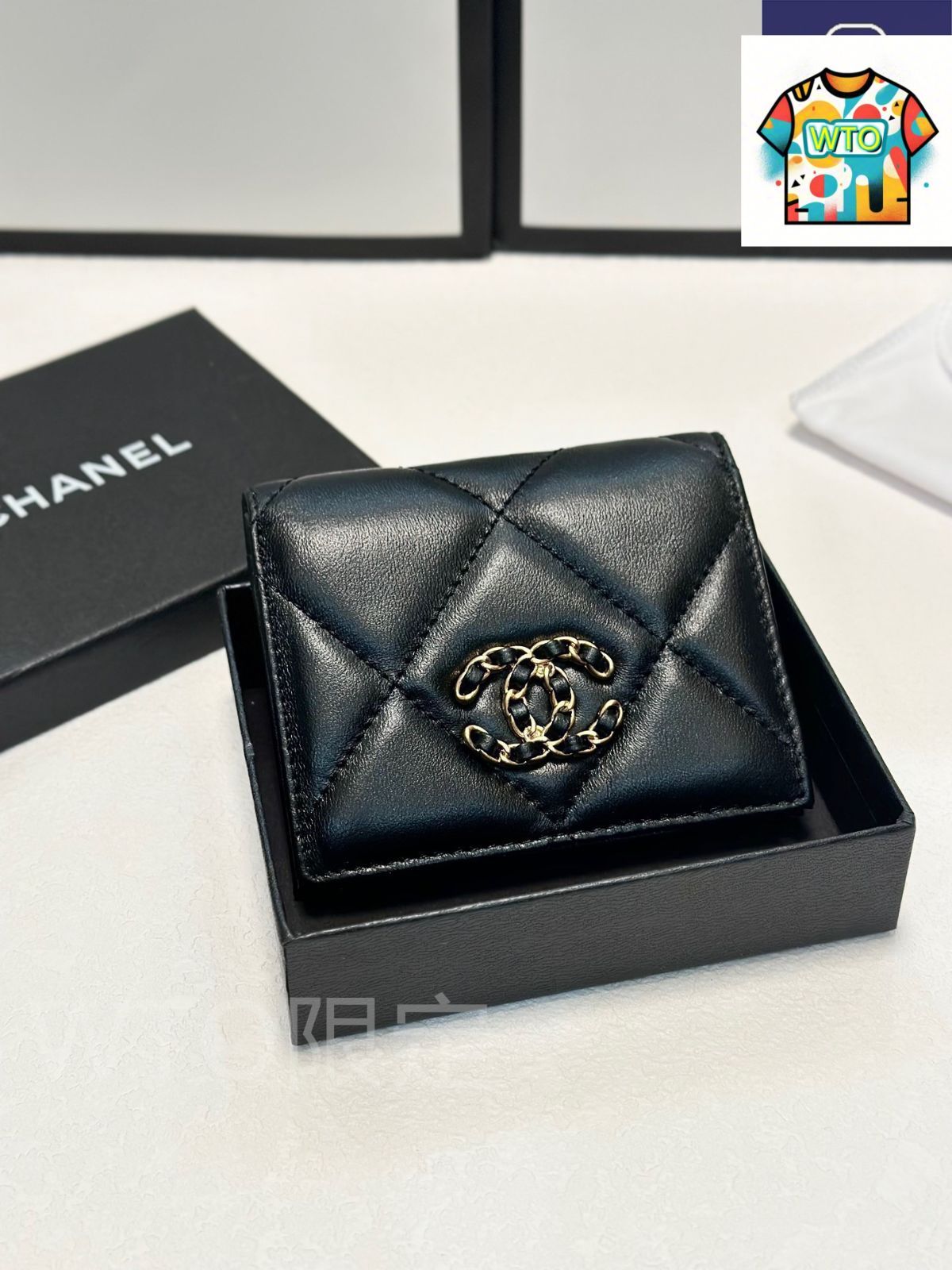 WTO通販 Chanel シャネル 最新款財布シリーズ 頭層羊皮使用で仕上がり精巧で実用的 WTO輸入 CQY 25