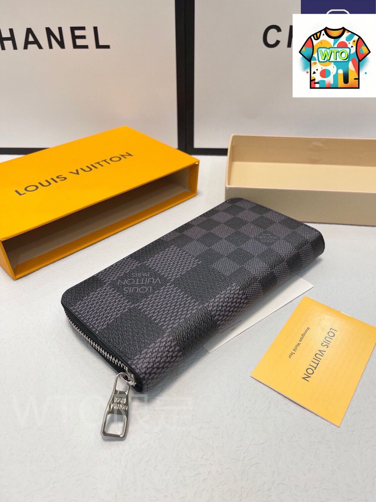 今日 Louis Vuitton ルイ ヴィトン シングルジッパーハンドバッグシリーズ オリジナルレザーとPVC -WTO輸入2