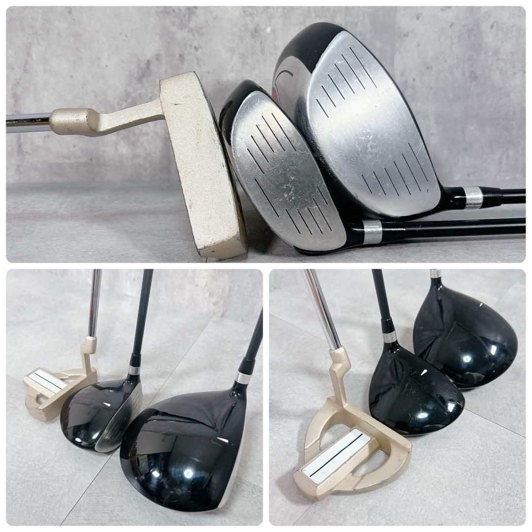 V218 ワールドイーグル メンズ ゴルフクラブ セット スタンドキャディ