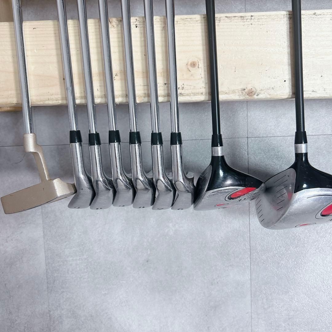 V218 ワールドイーグル メンズ ゴルフクラブ セット スタンドキャディ