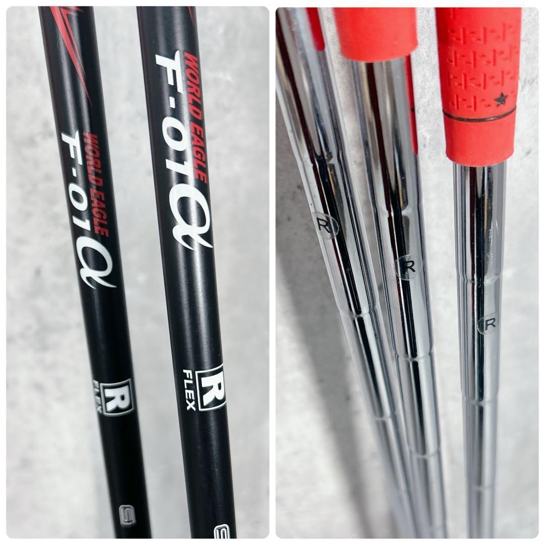 V218 ワールドイーグル メンズ ゴルフクラブ セット スタンドキャディ