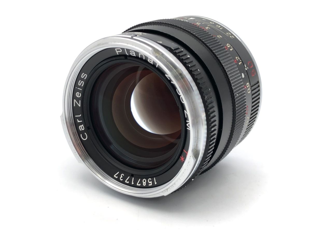  並品 カールツァイス Planar T 2 0 50 ZM ブラック その他 カメラ