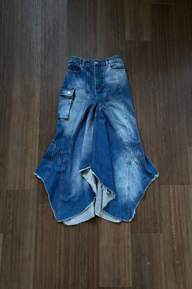 フランク プロジェクト デニム ロング丈スカート