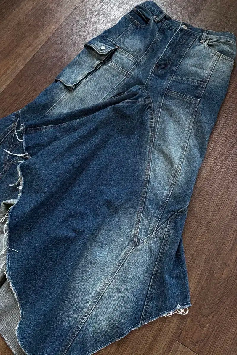 フランク プロジェクト デニム ロング丈スカート