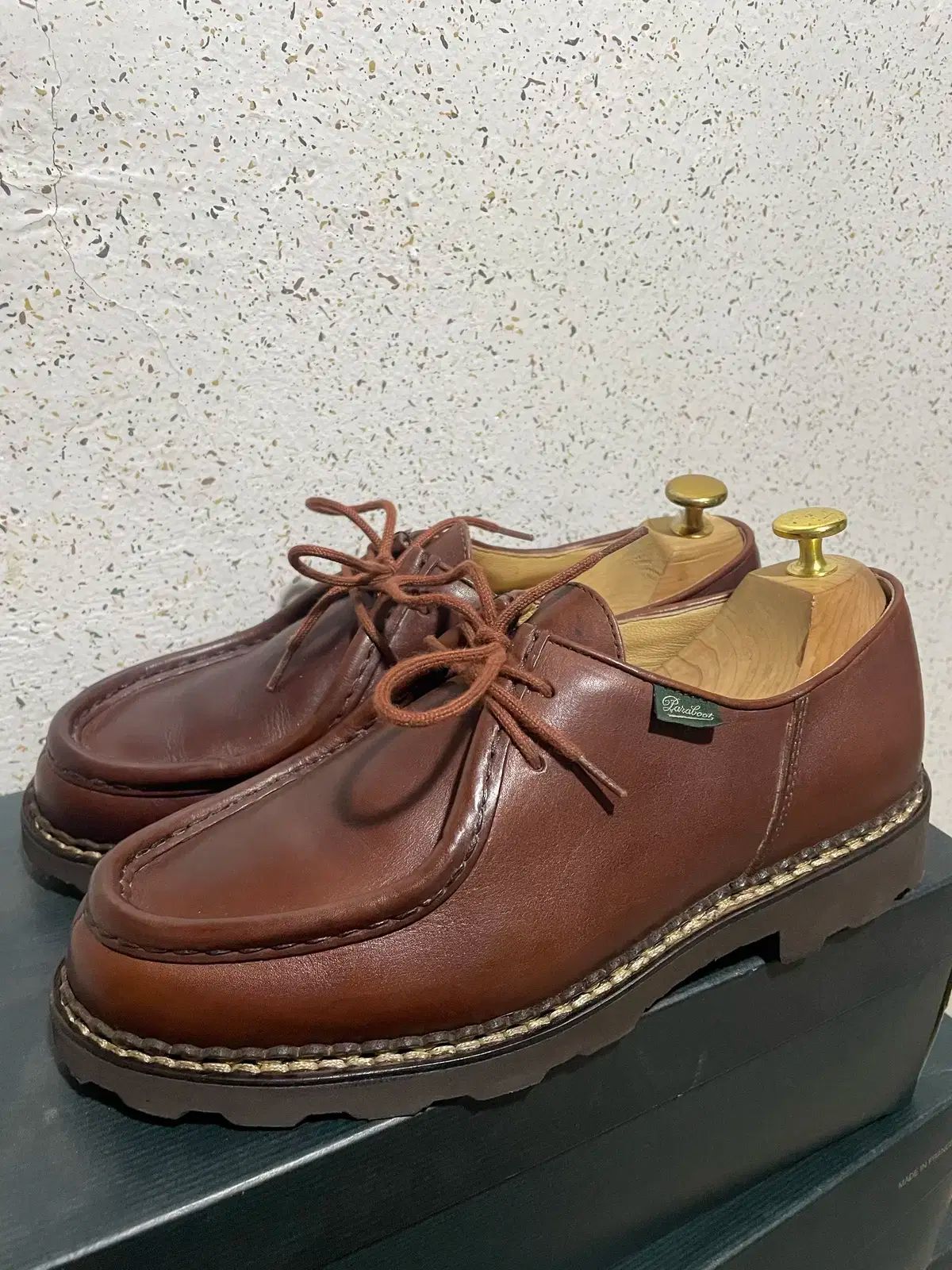 41 Paraboot ミカエル マルーン