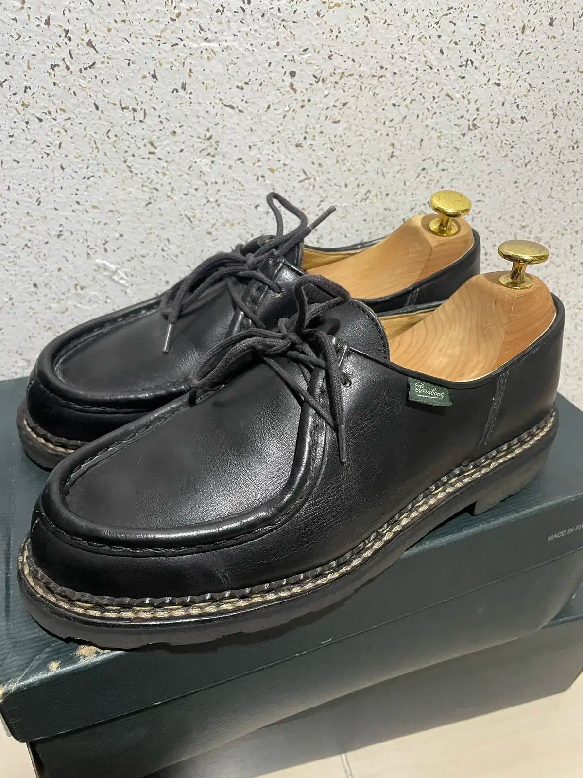 40 パラブーツ ミカエル ブラック