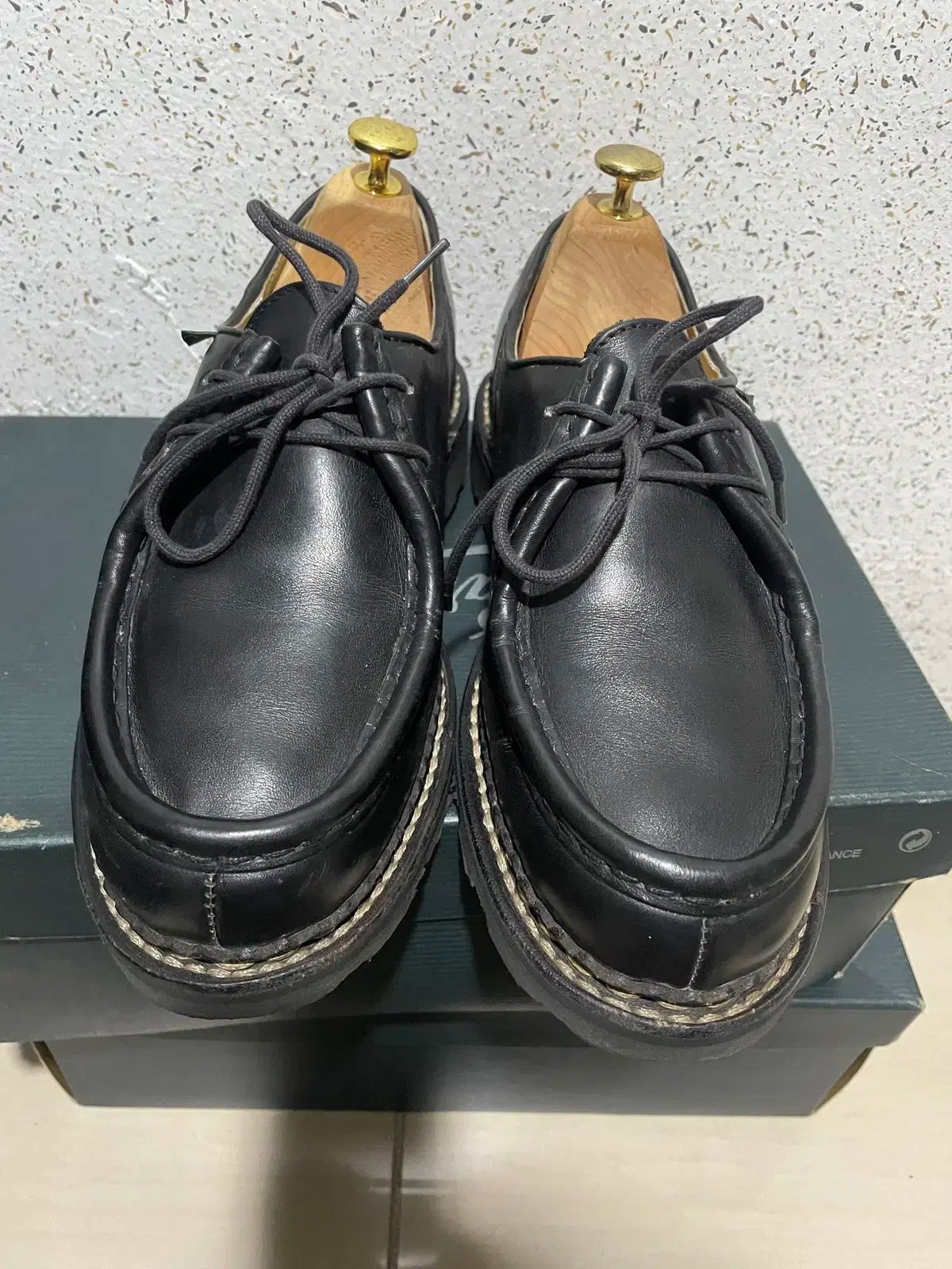 40 パラブーツ ミカエル ブラック