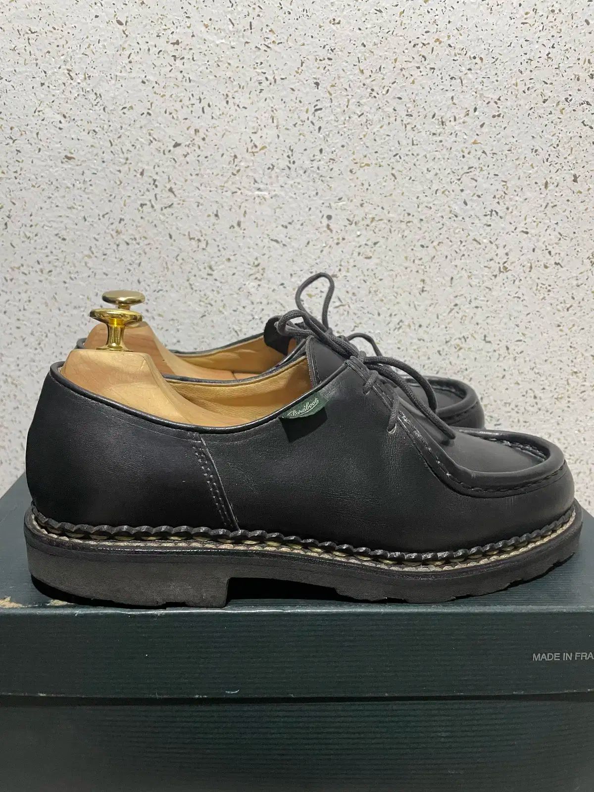  40 パラブーツ ミカエル ブラック その他 ブーツ 革靴