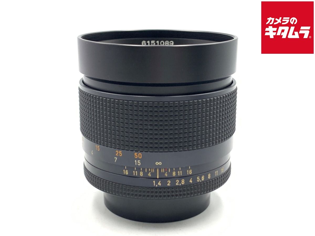 並品 コンタックス RTS Planar 85mm F1.4 AE G