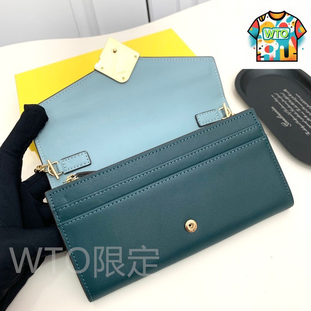  今日 Fendi フェンディ 財布シリーズ 輸入レザーに海外製金具を備える-WTO輸入2 財布 キッズファッション小物