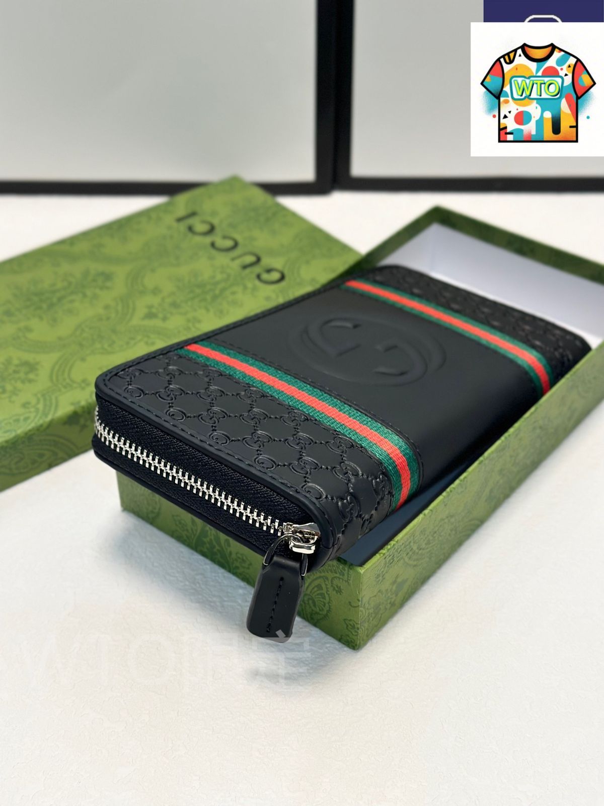 WTO通販 Gucci グッチ スエードレザー財布 クラシックデザイン 高品質仕上げ-WTO輸入-HJC 48