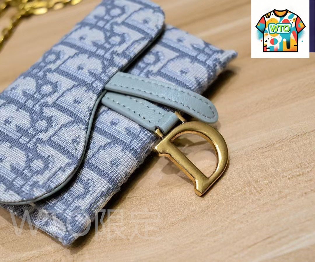  今日 Dior ディオール カードケースシリーズ 輸入素材と小羊皮を チェーンは取り外し 財布 キッズファッション小物