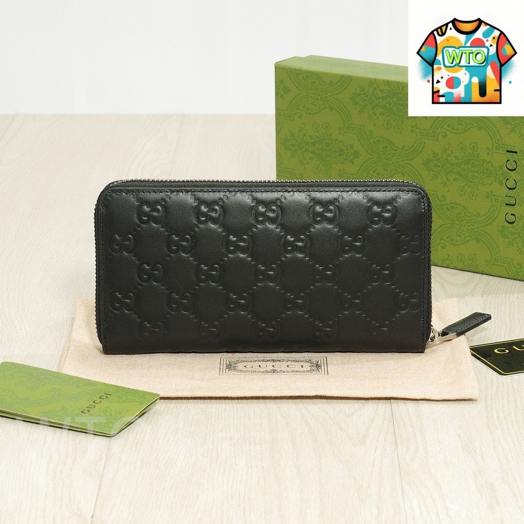 今日 Gucci グッチ レザー財布 オリジナルレザーと精緻な仕上げを備え 同 のクラシック-WTO輸入2