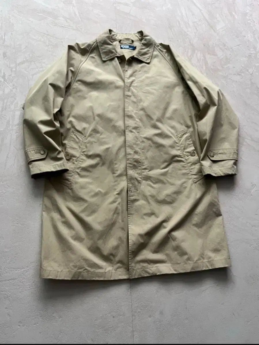 XL ポロラルフローレン 隠しボタンダウン トレンチコート