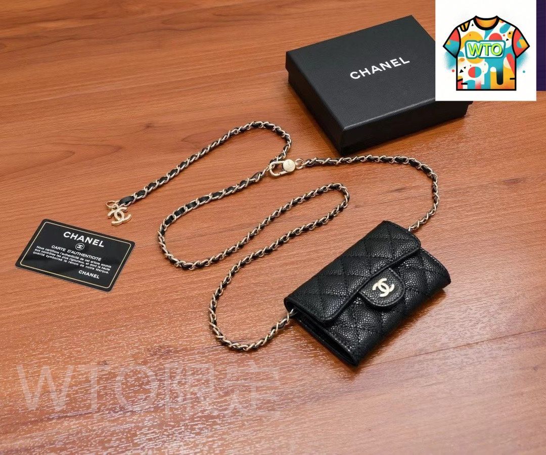 WTO通販 Chanel シャネル キャビアレザー小財布 スタイリッシュで上品なデザイン-WTO輸入-IJR 05