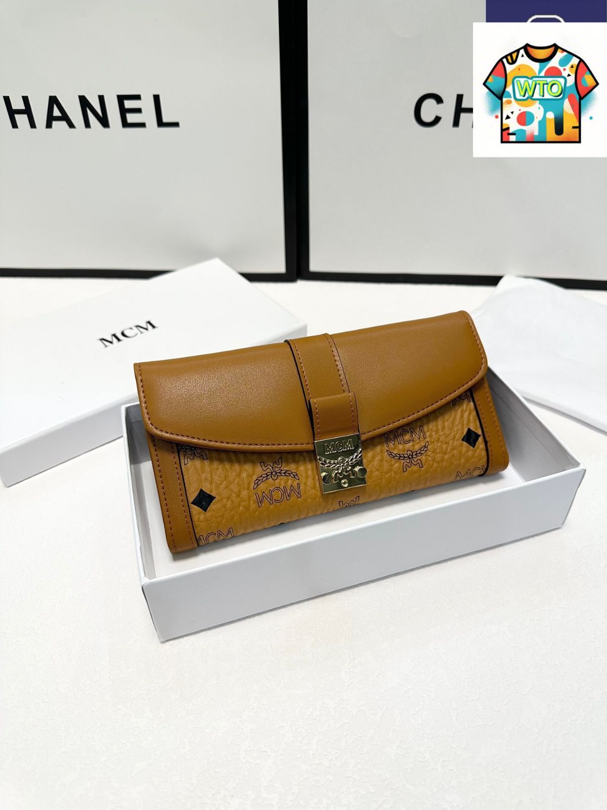 今日 MCM メッシーエム 同 シリーズ オリジナル金具を備え 実用性に優れる-WTO輸入2