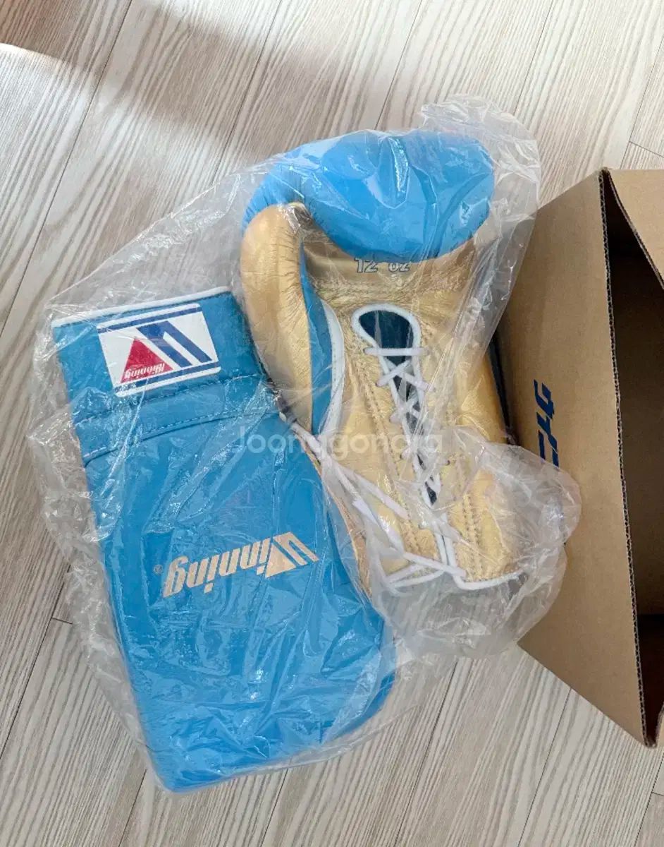  ウィニングカーブタイプ ブルーゴールド合わせフルセット 12オンス レースタイプ その他 ボクシング