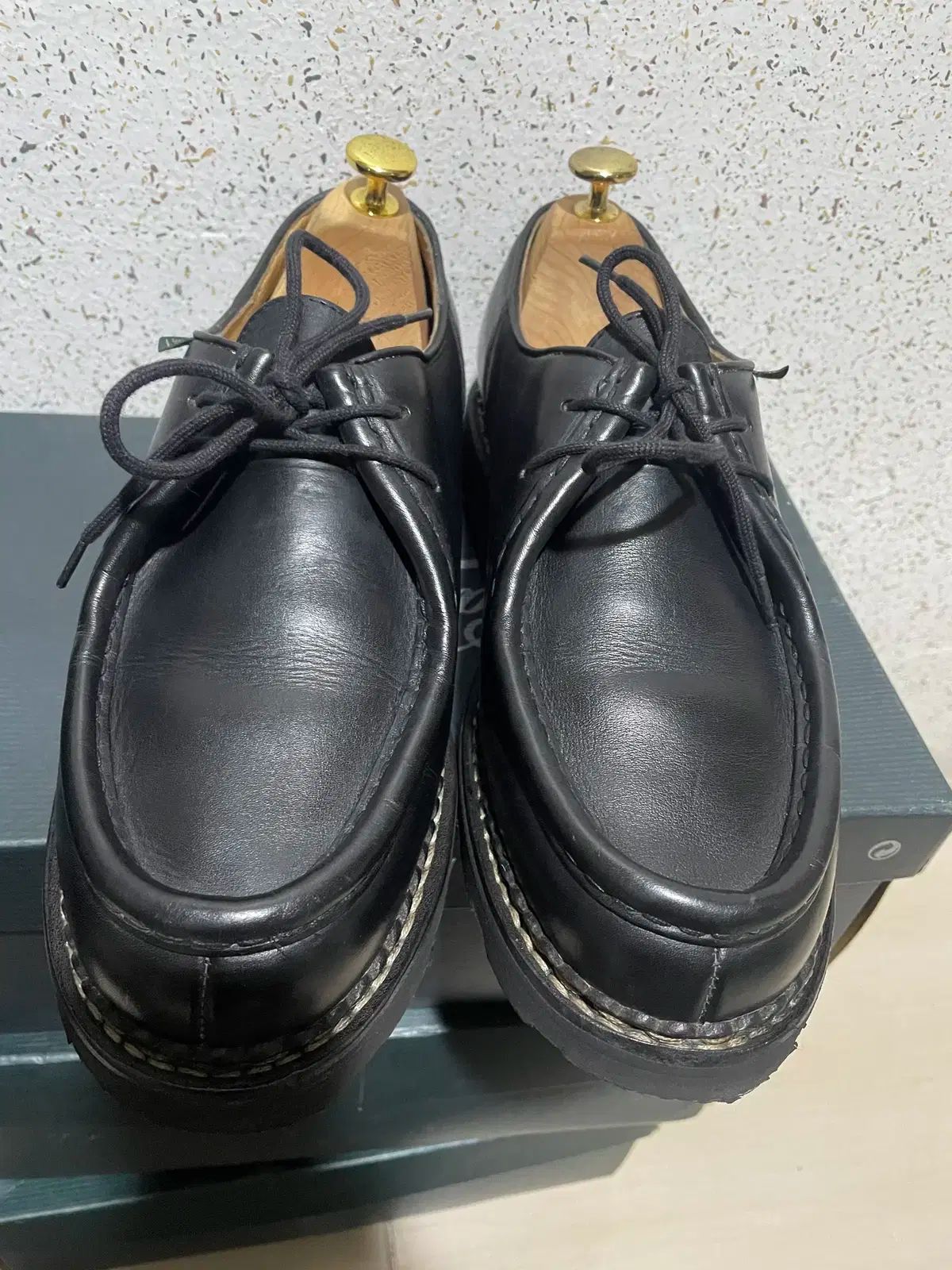 42 Paraboot ミカエル ブラック