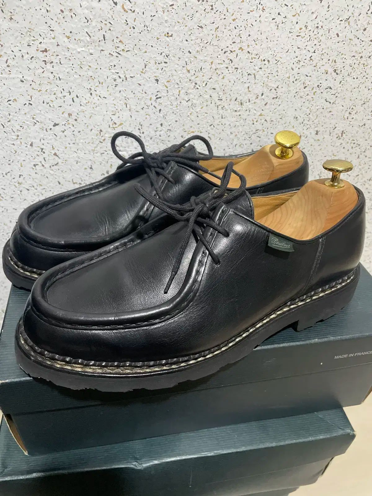 42 Paraboot ミカエル ブラック