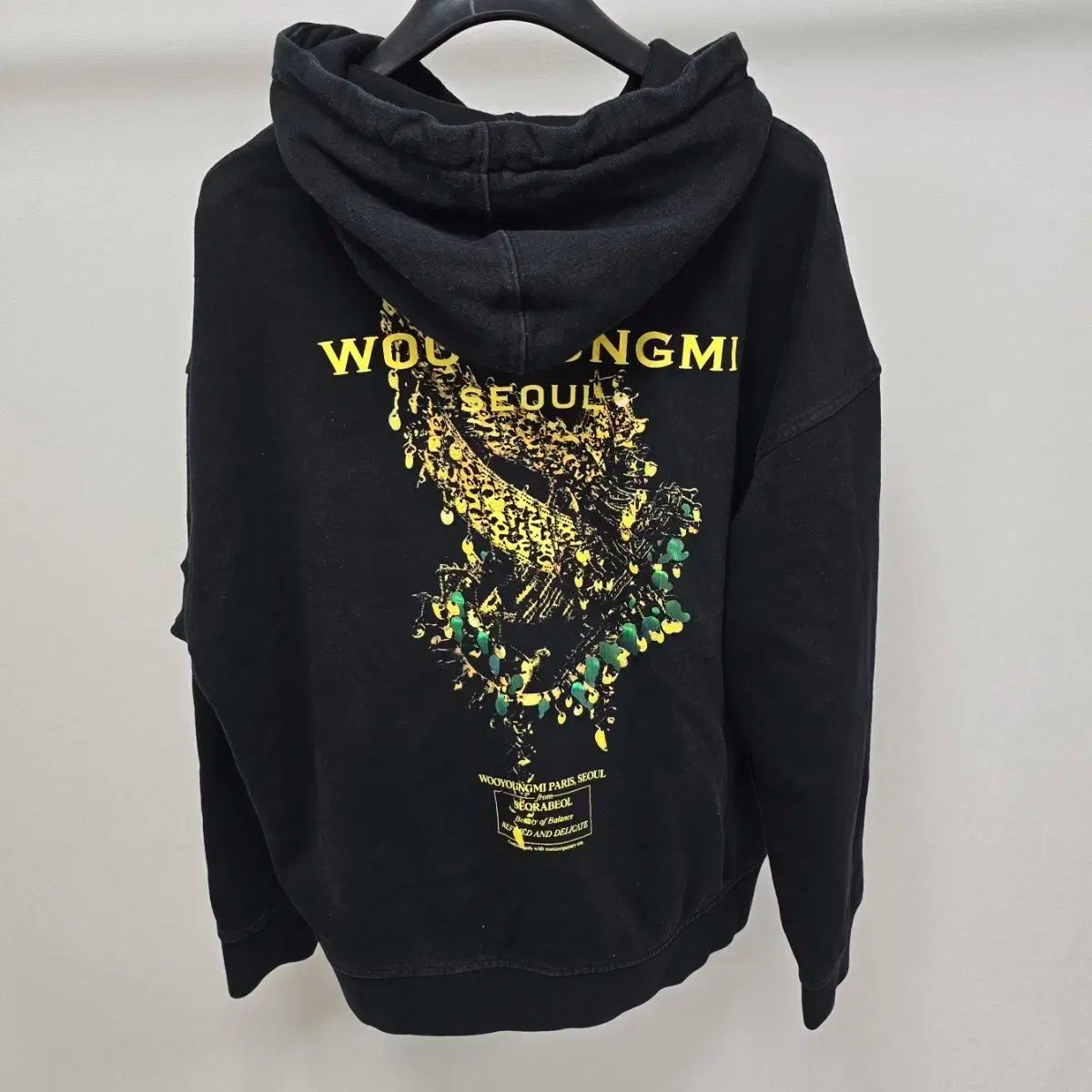 wooyoungmi ウーヨンミ(WOOYOUNGMI) フーディー ブラック 48 